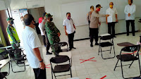 Danramil 410-06/KDT, Mayor Inf Anang Nugroho Bersama Kapolresta Bandarlampung Melakukan Pengecekan ke Kampus UBL 