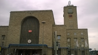 Hauptbahnhof (main railway station), Stuttgart, photo by Carol and Andrea