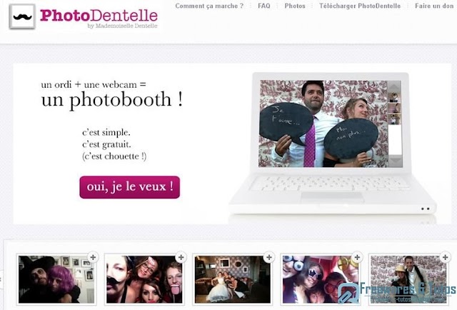 PhotoDentelle : un logiciel gratuit pour créer son propre photomaton