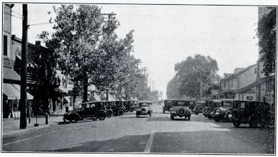 Looking south down Broad Street, Woodbury, New Jersey