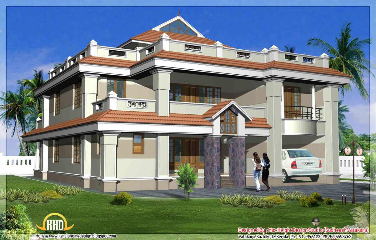 7 beautiful Kerala  style  house  elevations  Kerala  home  