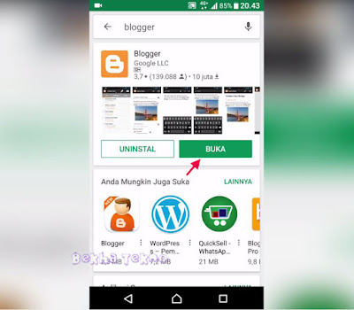 Tutorial Lengkap Cara Membuat Blog Sendiri Di Hp Android Dengan Mudah Lengkap Dengan Gambar