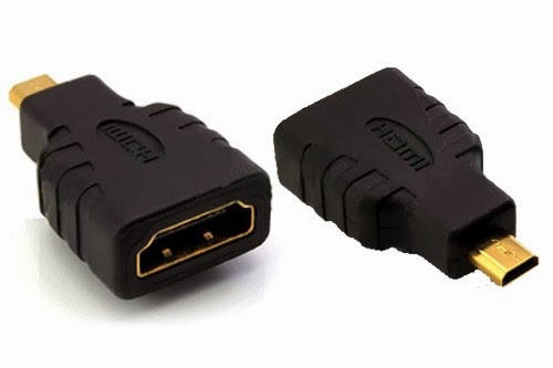 GOLD PLATED HDMI TO HDMI MICRO ADAPTER