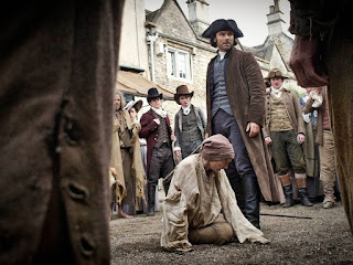 Ross Poldark at Redruth fair where he meets Demelza for the first time Season 1