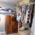 The closet, before
