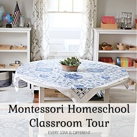 Montessori Homeschool Classroom Tour