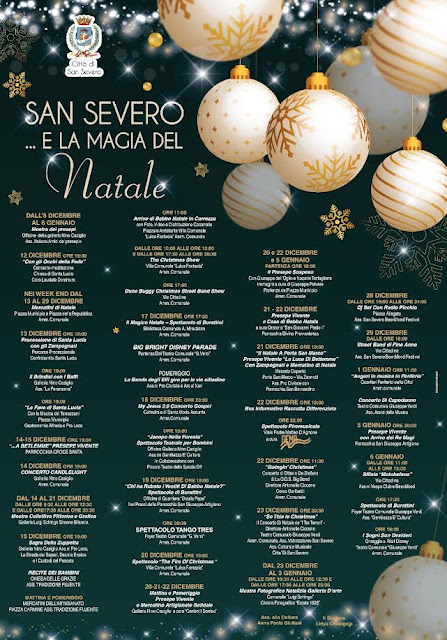 San Severo... e  la Magia del Natale - gli eventi fino al 6 gennaio