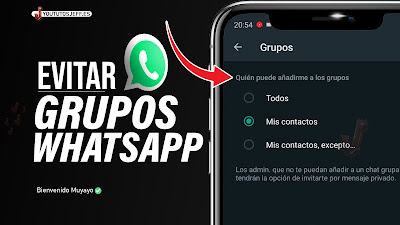 evitar grupos de whatsapp