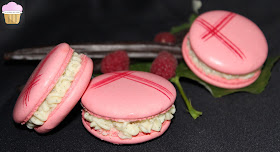 macaron-vanille-framboise