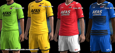 PES 2013 AZ Alkmaar Kits 2015-2016 by Syirojuddin