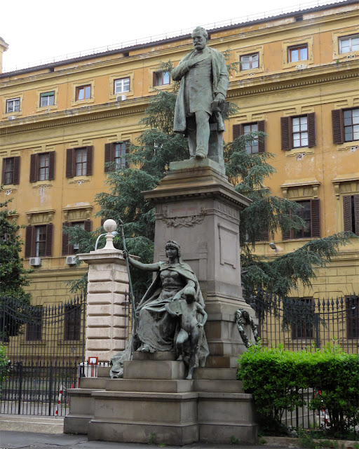Monument to Quintino Sella by Ettore Ferrari, Via Cernaia, Rome