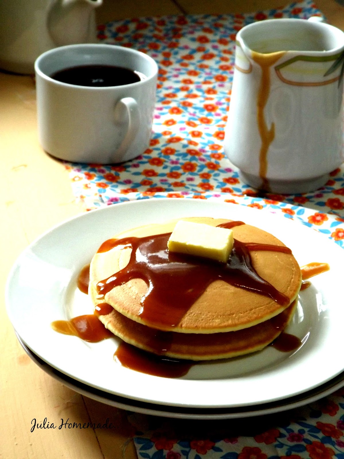 Julia Homemade: Hot Pancakes Untuk Sarapan