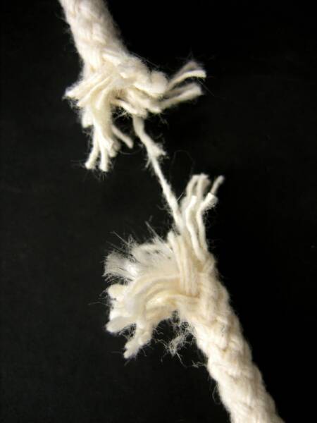 frayed