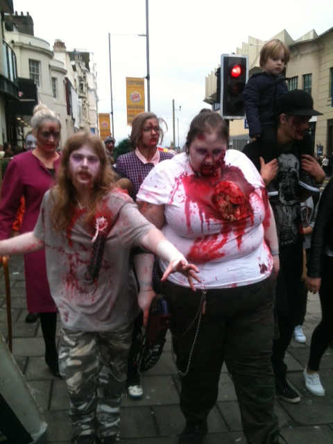 Walk of the Dead - Brighton Zombie Walk 2012