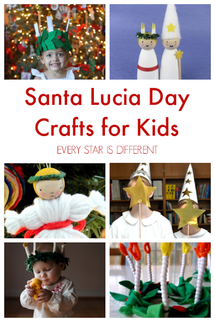 Santa Lucia Day Crafts for Kids