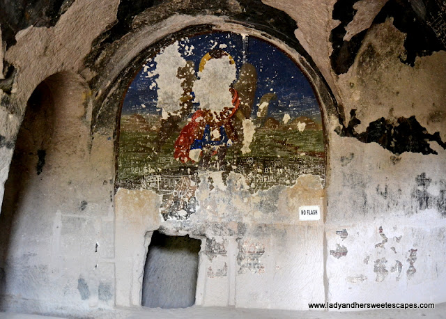 fresco in Keslik Monastery