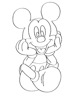 Mickey Mouse drawing