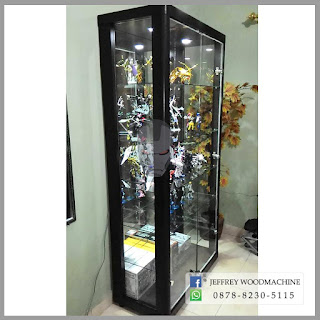 display cabinet rak kaca