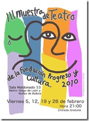 muestra teatro fundación progreso y cultura