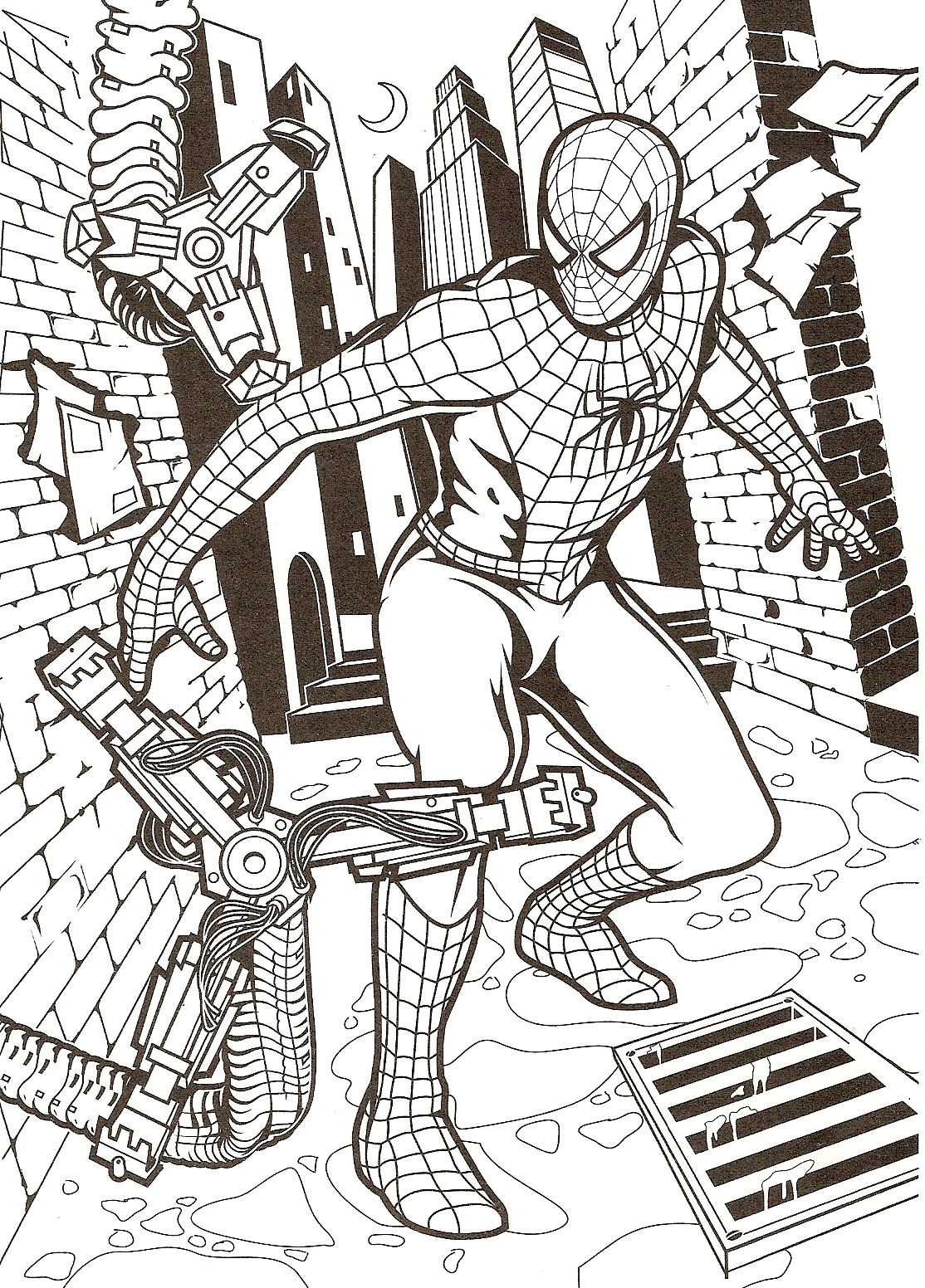 1000 images about coloriage personnages superheros on on coloriage spider id=77745