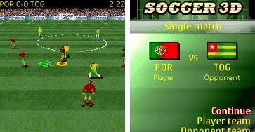 Descargar juego de fútbol Nokia Soccer 3D para celulares Nokia - Contenido Celular