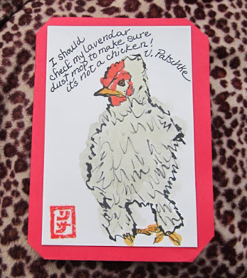 frizzle chicken etegami