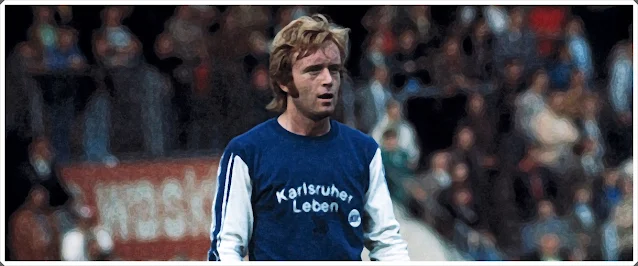 Winfried Schäfer Karlsruher Player 1976