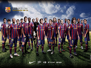 barcelona football club wallpaper