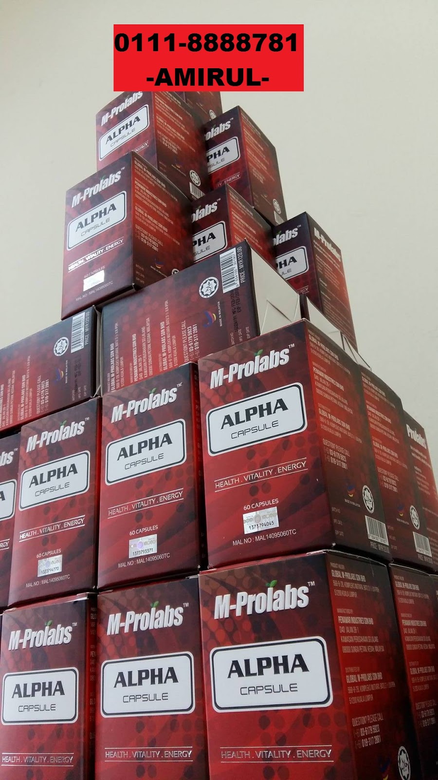 M-Prolabs Alpha Capsule: M-Prolabs Alpha Capsule - Ubat 