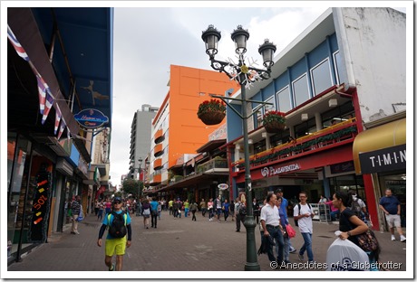 San Jose Pedestrian Only Street