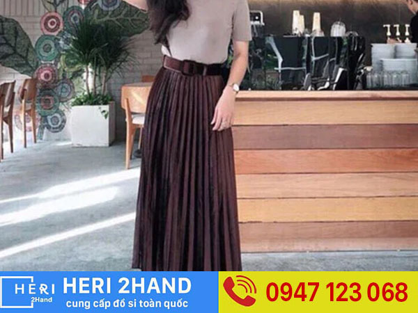 váy dài xếp li giá tốt Tháng 8 2023  Mua ngay  Shopee Việt Nam