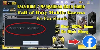 Cara Bind Akun Guest Call of Duty Mobile Garena Ke Facebook