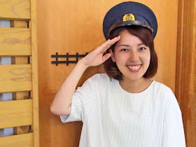 Chisato, woman, staff, museum, Yonabaru, Okinawa