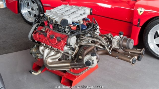 1987 1992+Ferrari+F40+Engine
