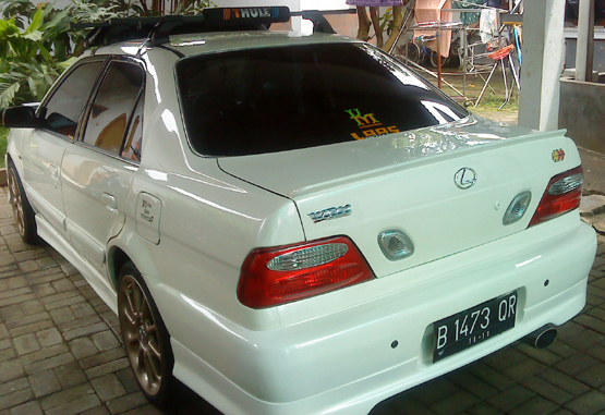 kotanopan mobil  dijual  soluna 2001 full modifikasi 