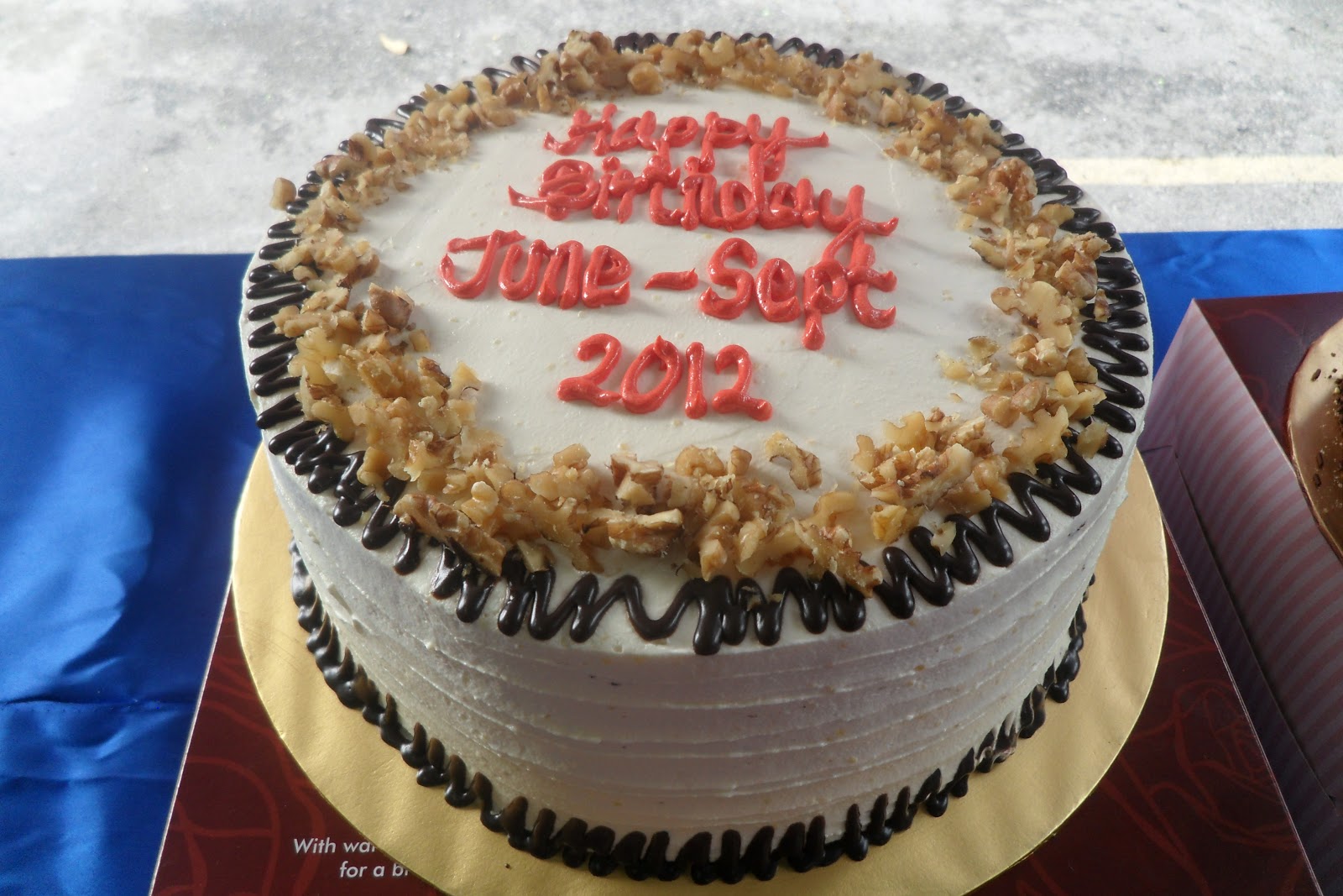 Secantik kek: CHOCOLATE WALNUT TORTE