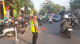 Polsek Indramayu Intensifkan Pengaturan Lalu Lintas di Terminal Selama Operasi Ketupat Lodaya