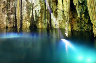 Yucatan Cave Lake