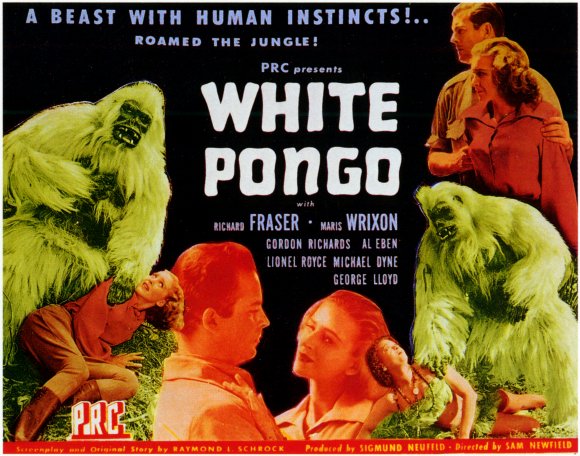 the time machine movie poster. White Pongo Movie poster