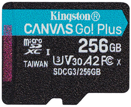 【Kingston 金士頓】Canvas Go!Plus microSDXC記憶卡