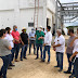 Ibirataia: Secretário de Agricultura visita obras de instalação do frigorífico de Ipiaú