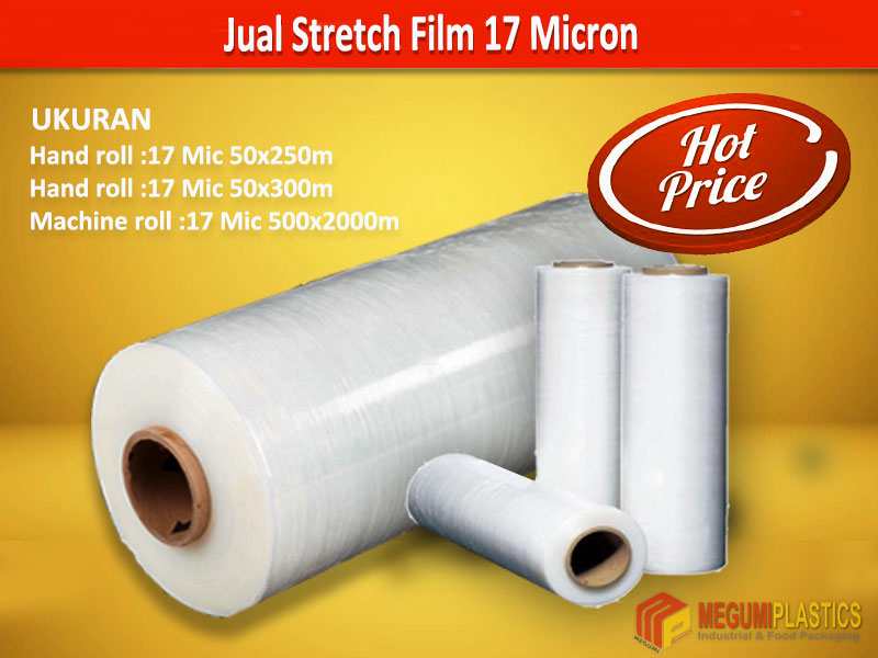 jual stretch film 17 micron