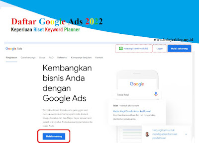 Cara Riset Kata Kunci di Google Keyword Planner