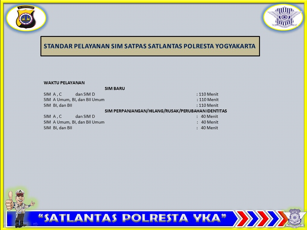 Surat Ijin Mengemudi Sim Polresta Yogyakarta