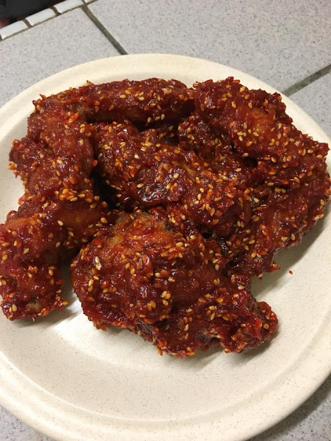 Resepi Spicy Korean Chicken
