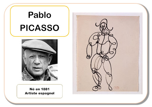 Picasso - Portrait d'artiste en maternelle