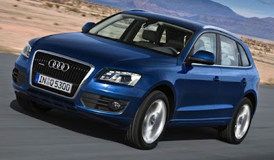 blue audi q5 2010