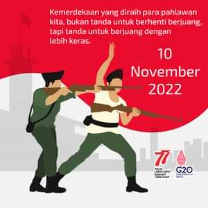 quote hari pahlawan nasional 2022