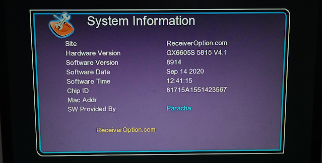 GX6605S 5815 V4.1 DOWN UPGRADE SOFTWARE FROM ORIGINAL & OTHERS