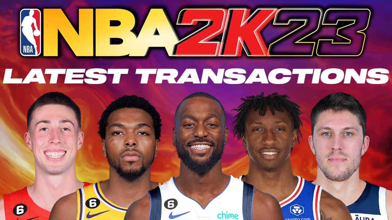 NBA 2K23 Headshots (Latest NBA Transactions)